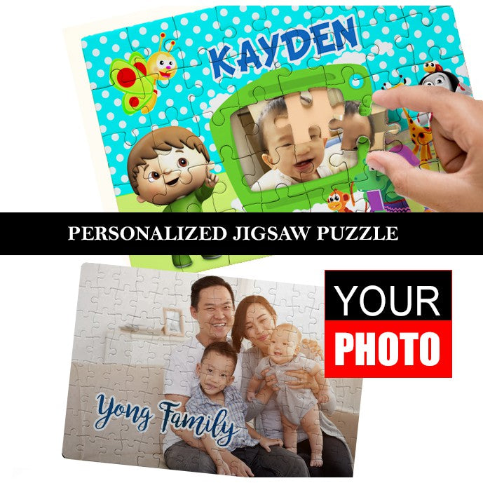 Jigsaw Building Block Puzzle Without Frame