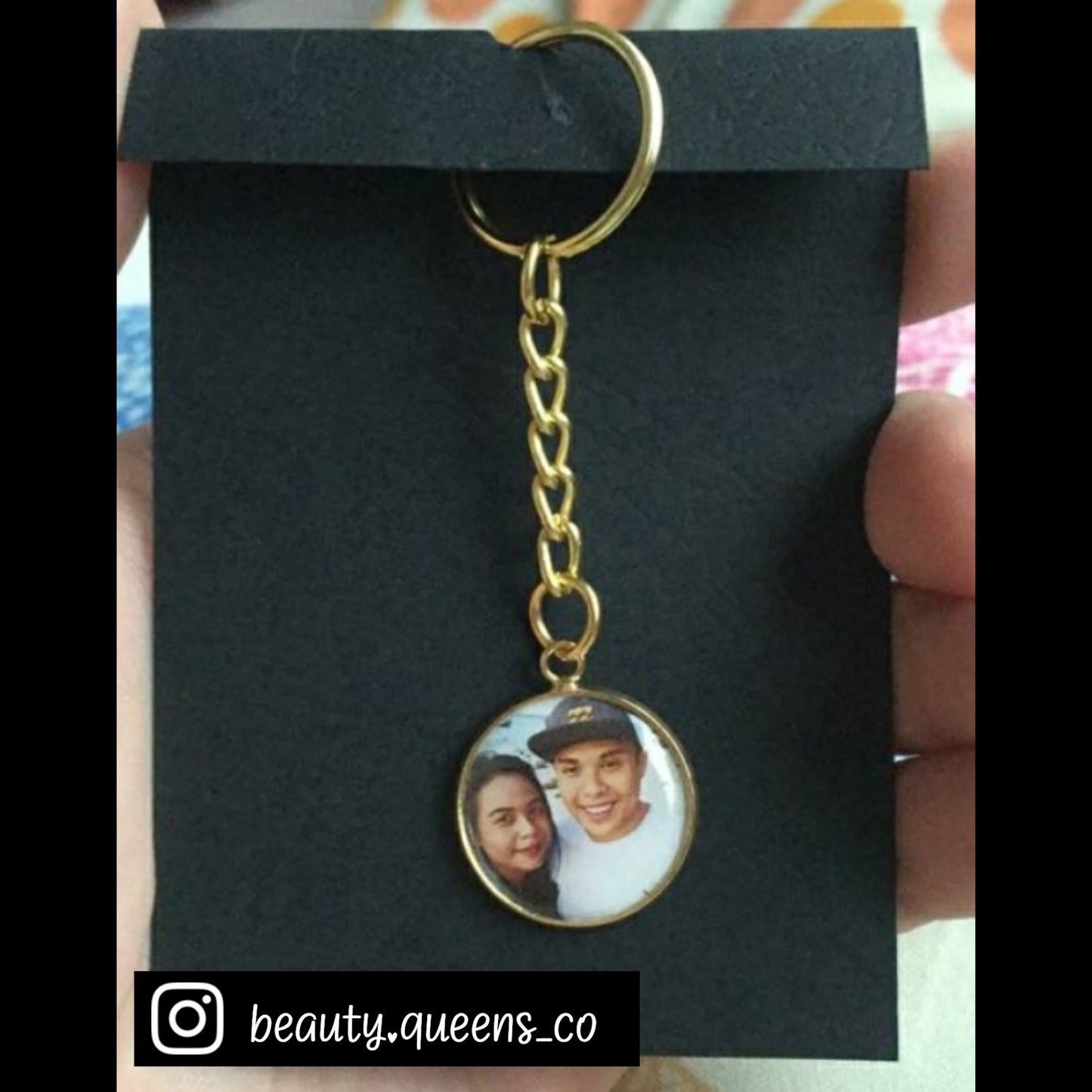 Non Stainless Plated Keychain