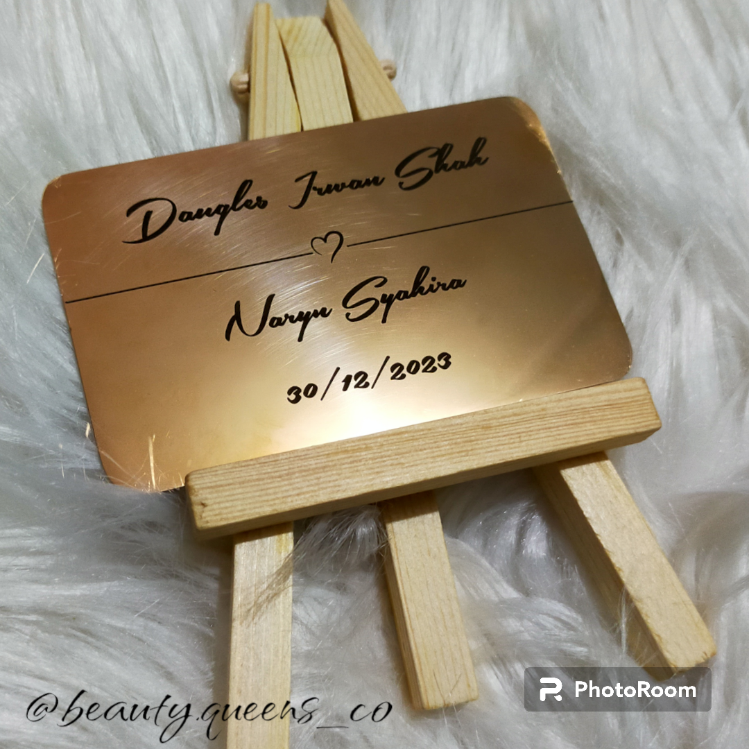 Stainless Steel Premium Card