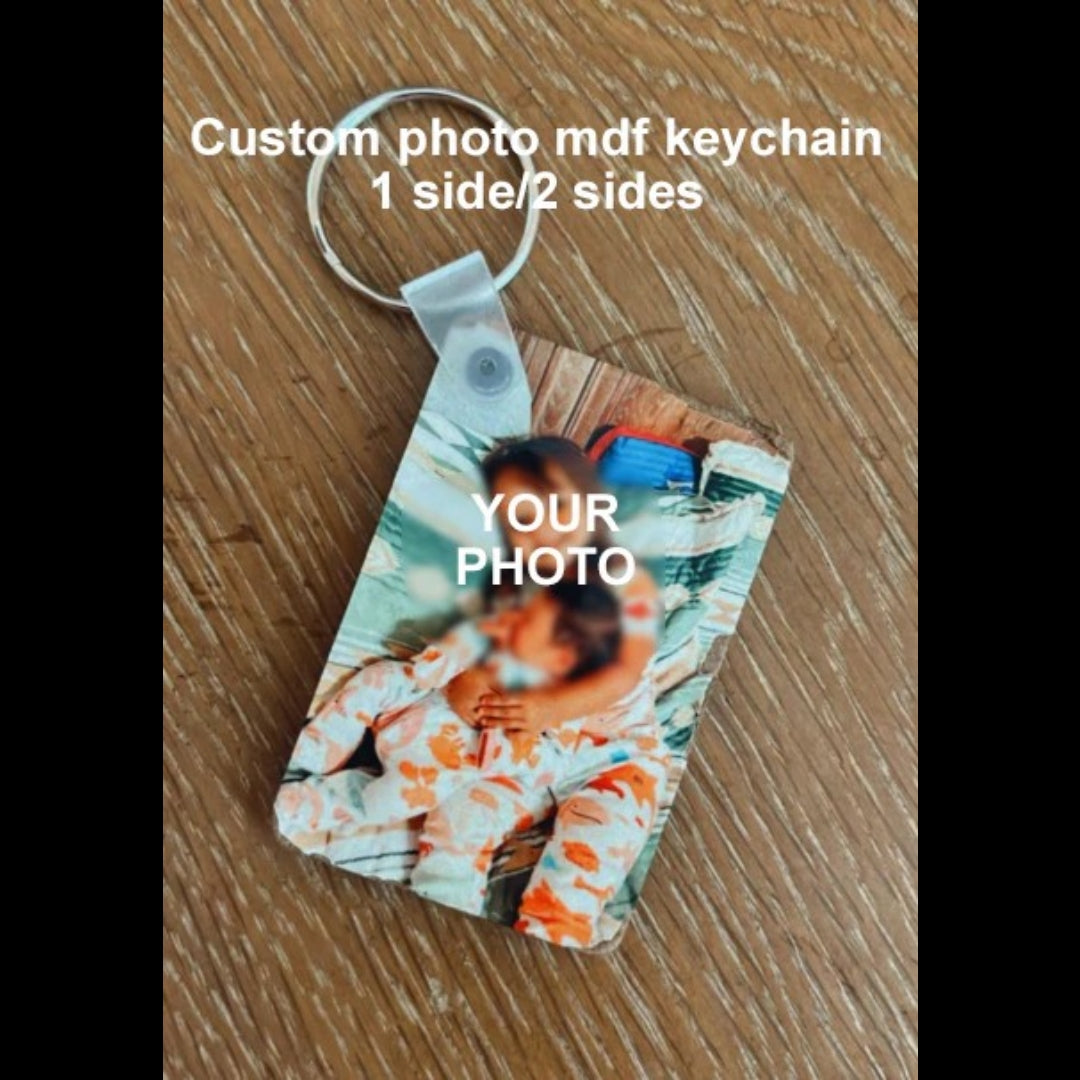 MDF Tag Keychain and Keyring