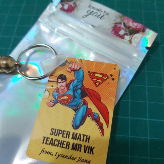 MDF Tag Keychain and Keyring