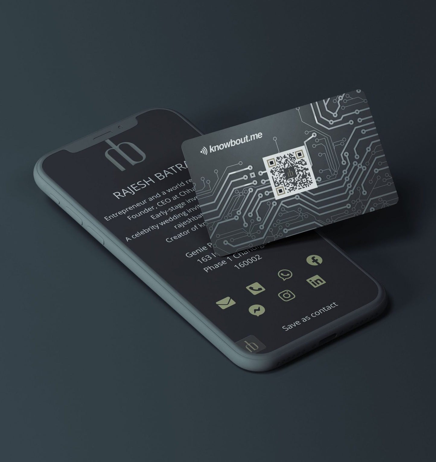 NFC Business Company Card