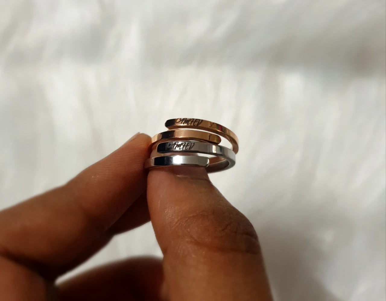 Stainless Steel Infinity Ring