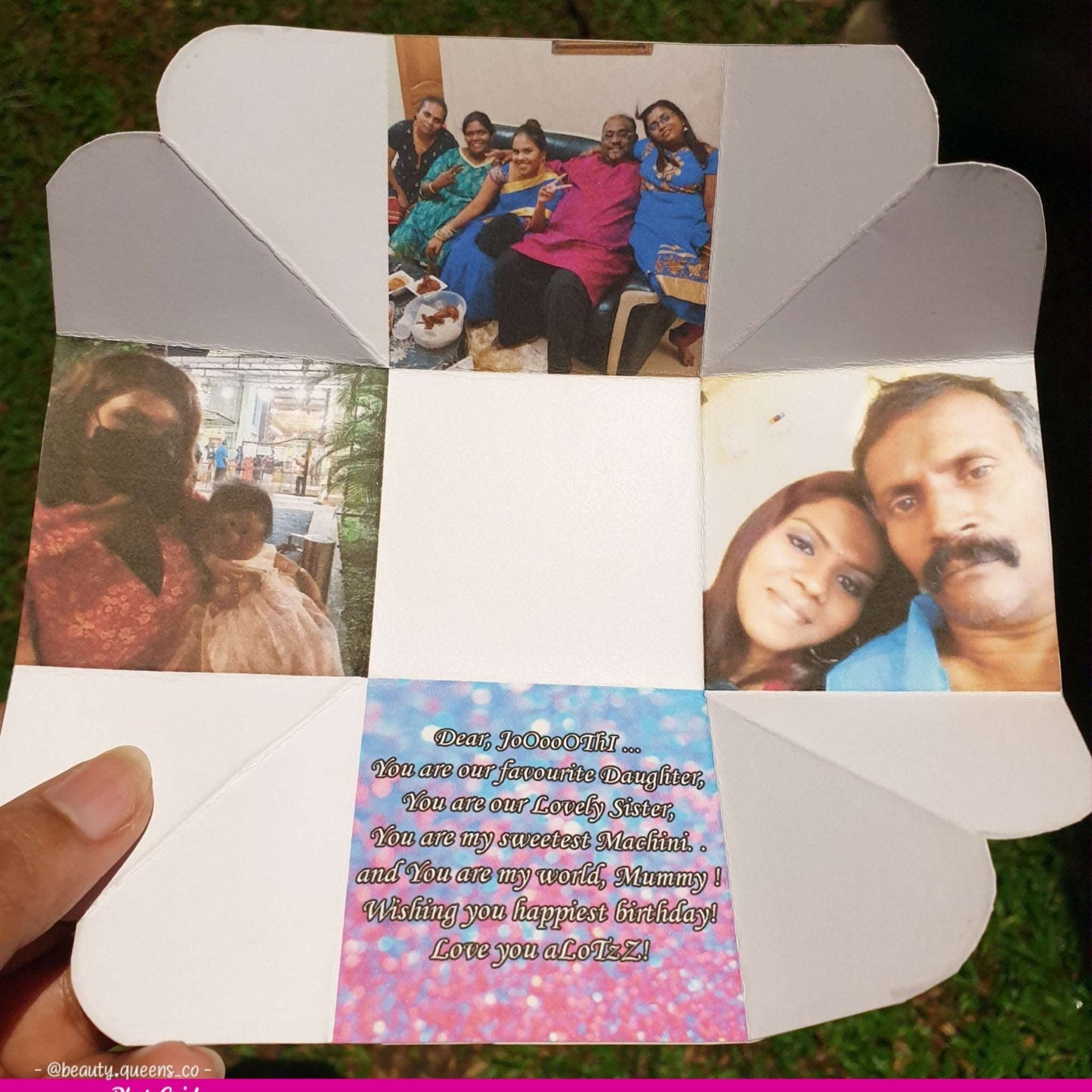 Printed Paper Explosion Box