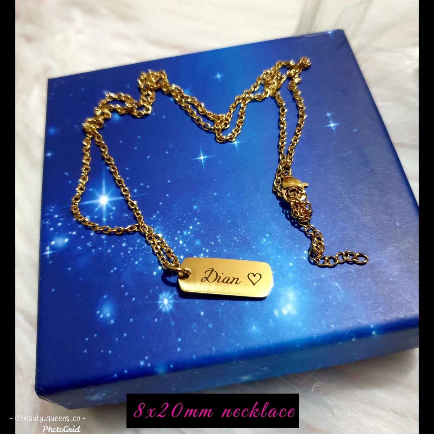 Stainless Steel Name Tag