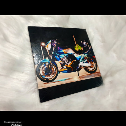 Mini Canvas with Wooden Easel