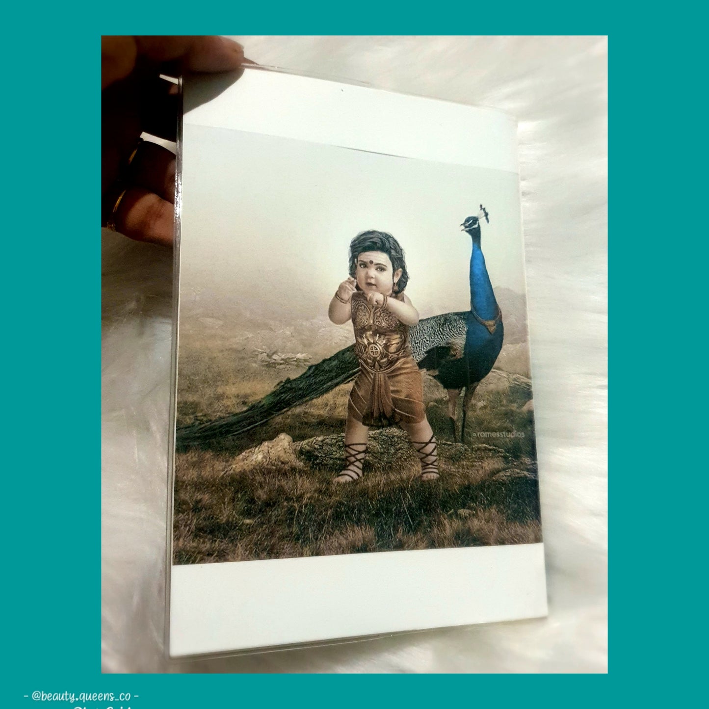 Printed Notebook with Paper Cover