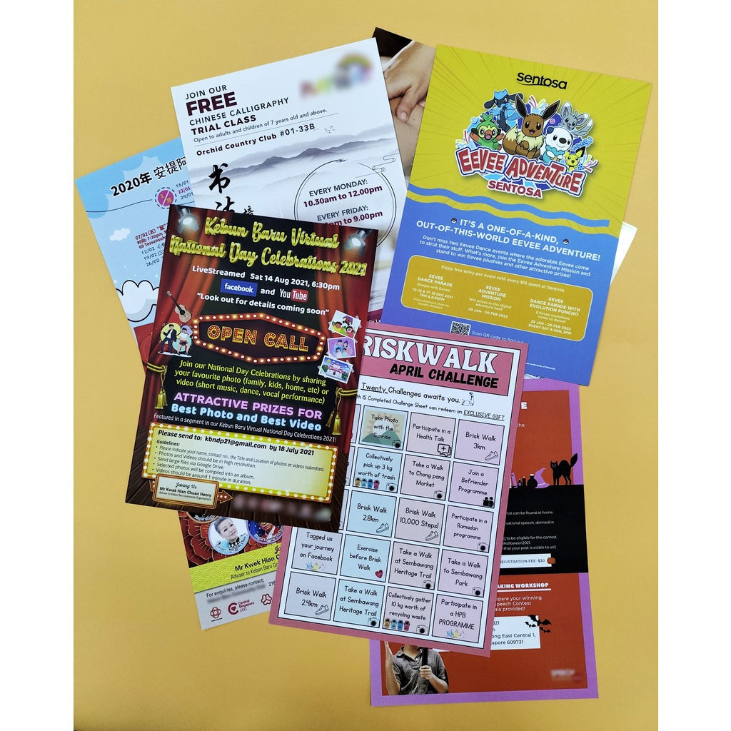 Flyer, Brochure and Advert Card