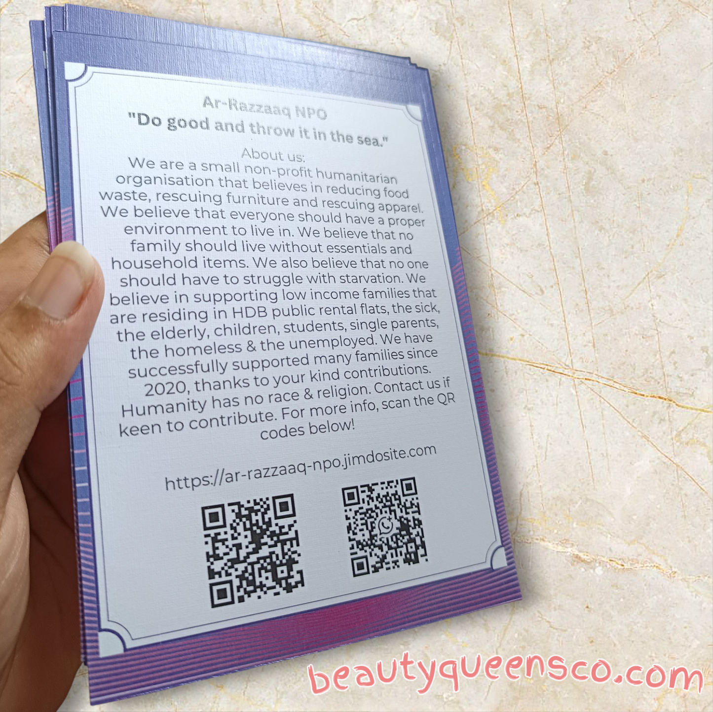 Greeting Card, Postcard and Flyer