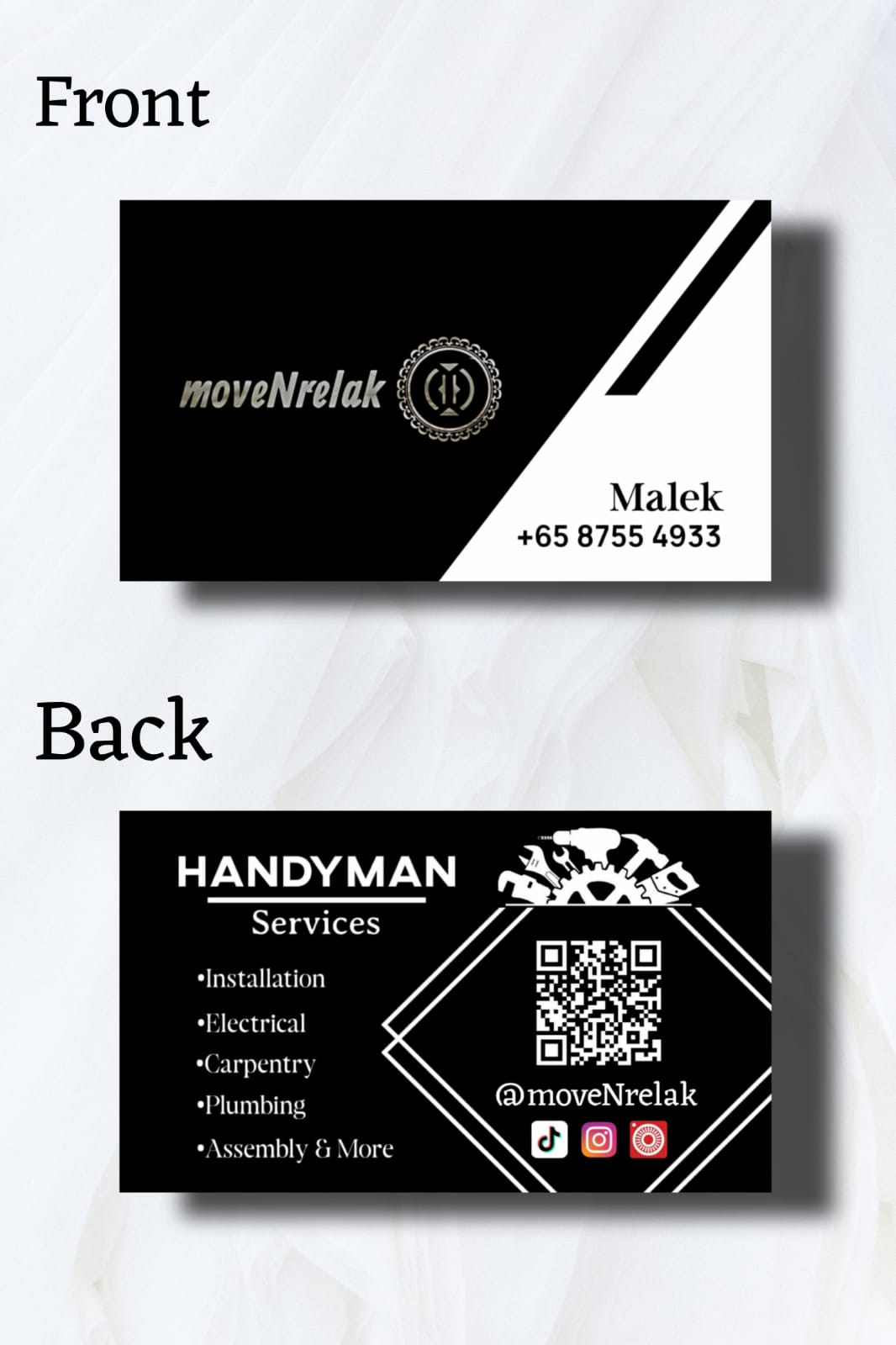 Company, Business and Name Card